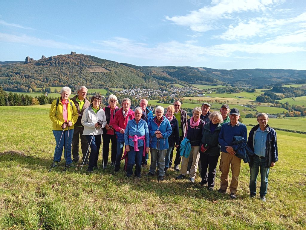 Start oberhalb Bruchhausen von Deimels Hütte